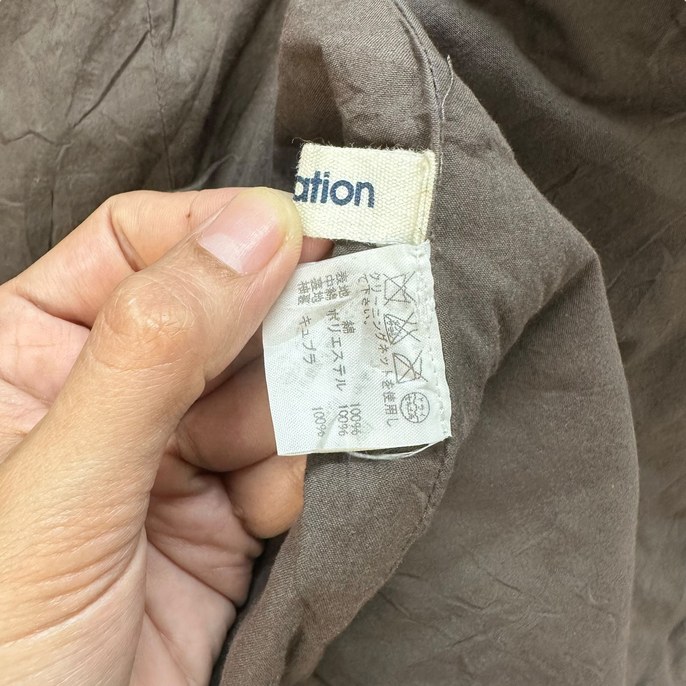 Issey Miyake PLANTATION BY ISSEY MIYAKE DOUBLE LAYER COAT JACKET #9027-49 Size US M / EU 48-50 / 2 - 13 Thumbnail