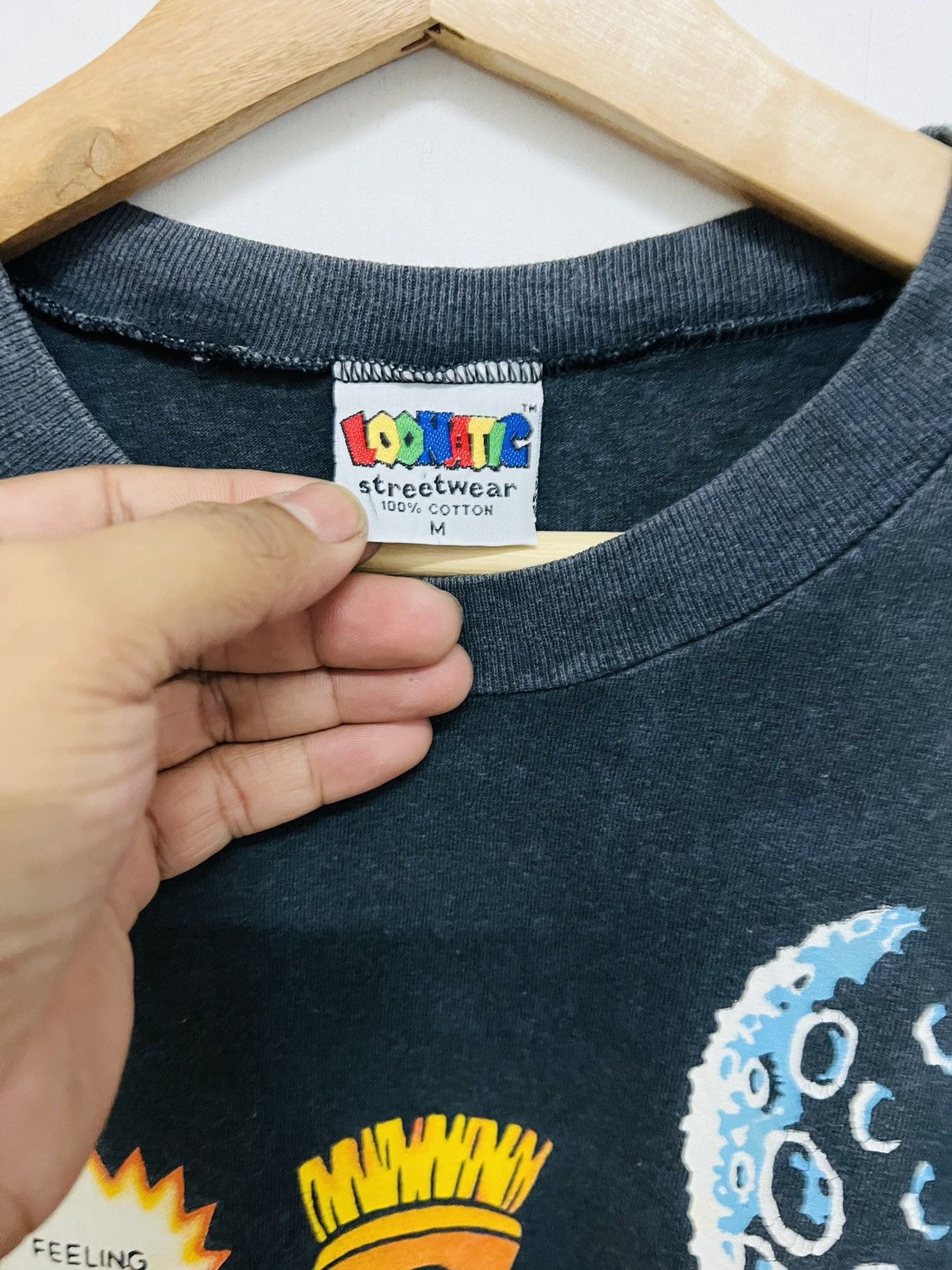 Vintage Vintage 90s Marvin The Martian Looney Tunes Tee Size US M / EU 48-50 / 2 - 7 Thumbnail