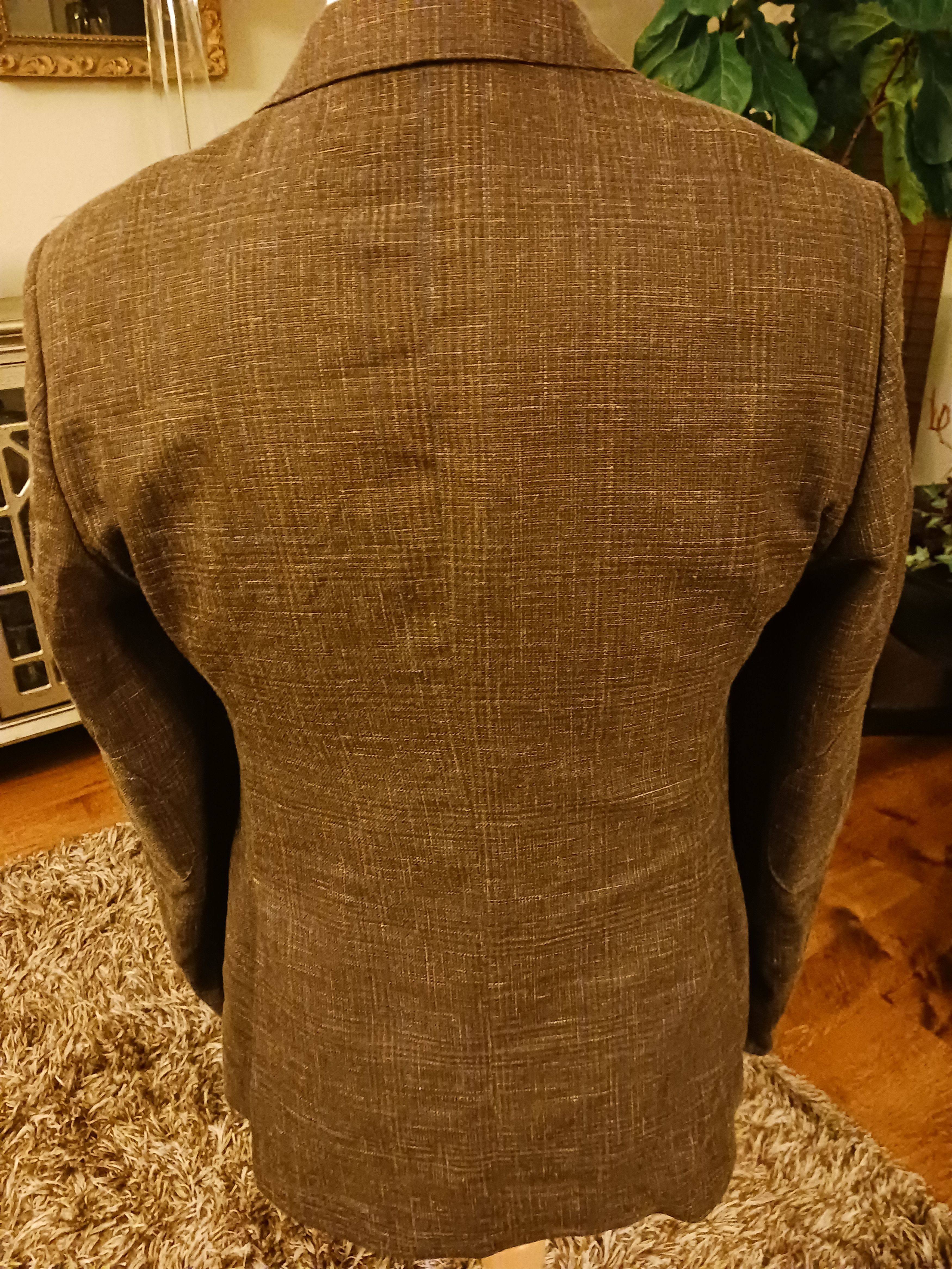 Other Connoisseur Paris Wool/Silk Slim Fit 2 button Suit Size 42R - 3 Thumbnail