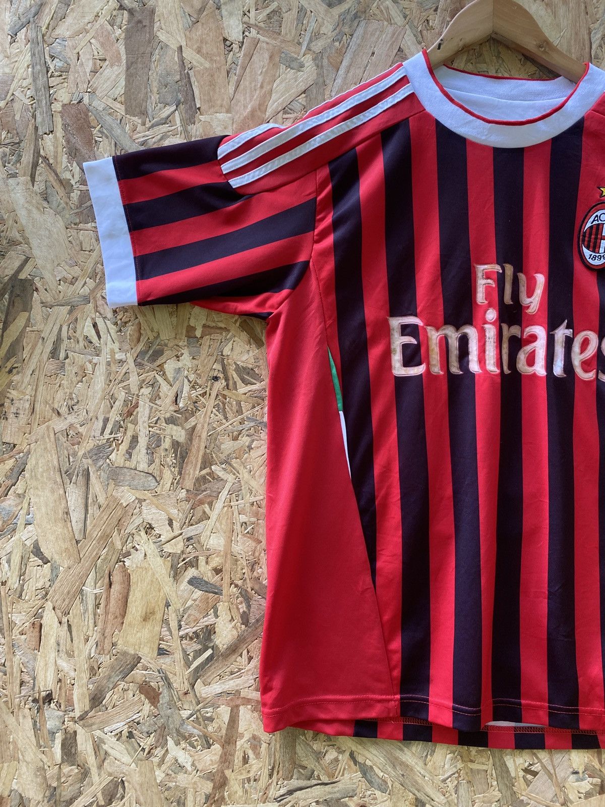 Adidas × Vintage Vintage a.c milan jersey Size US M / EU 48-50 / 2 - 3 Thumbnail