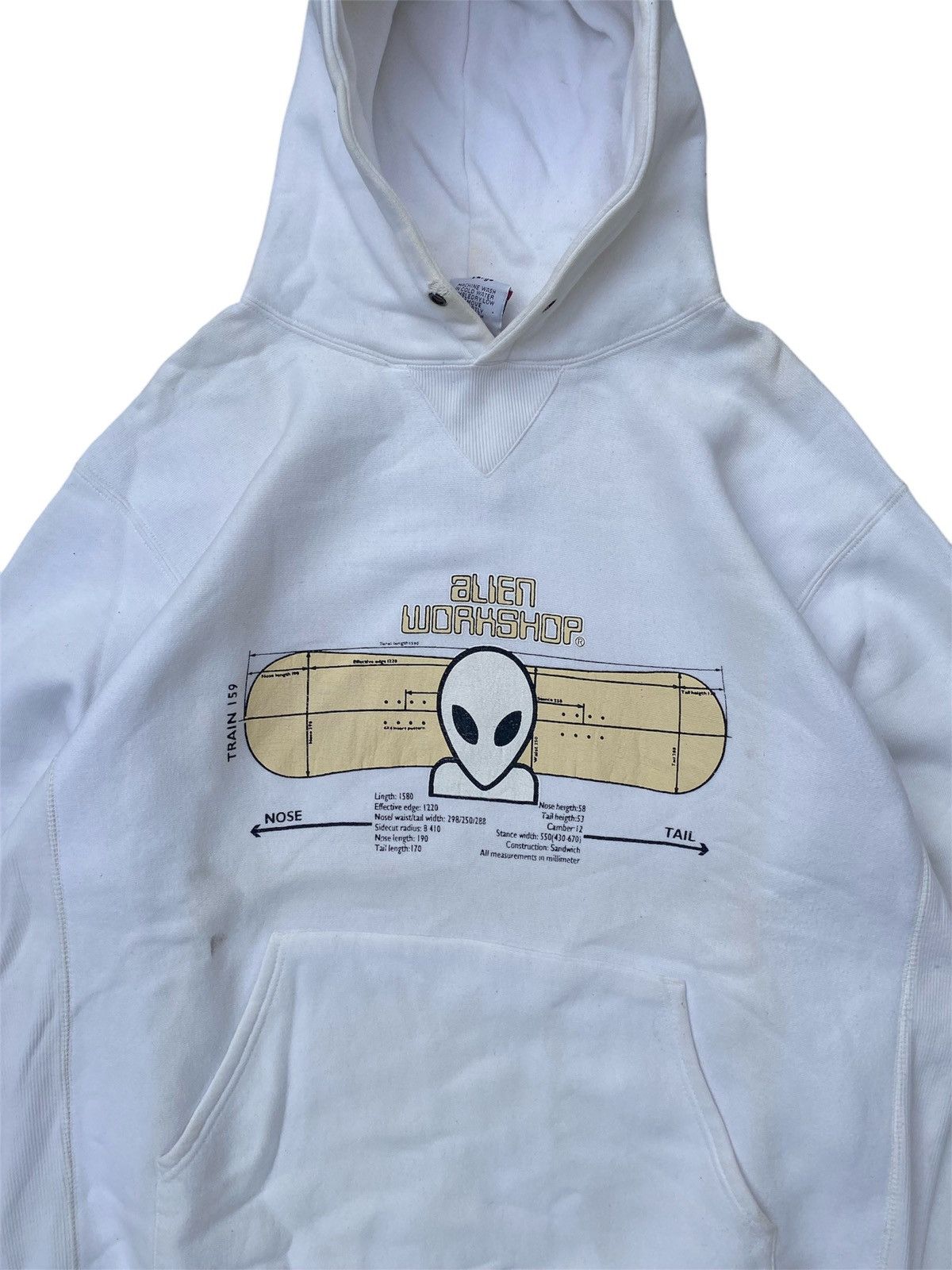 Alien Workshop × Vintage Vintage Alien Workshop Deck Hoodie Size US L / EU 52-54 / 3 - 2 Thumbnail