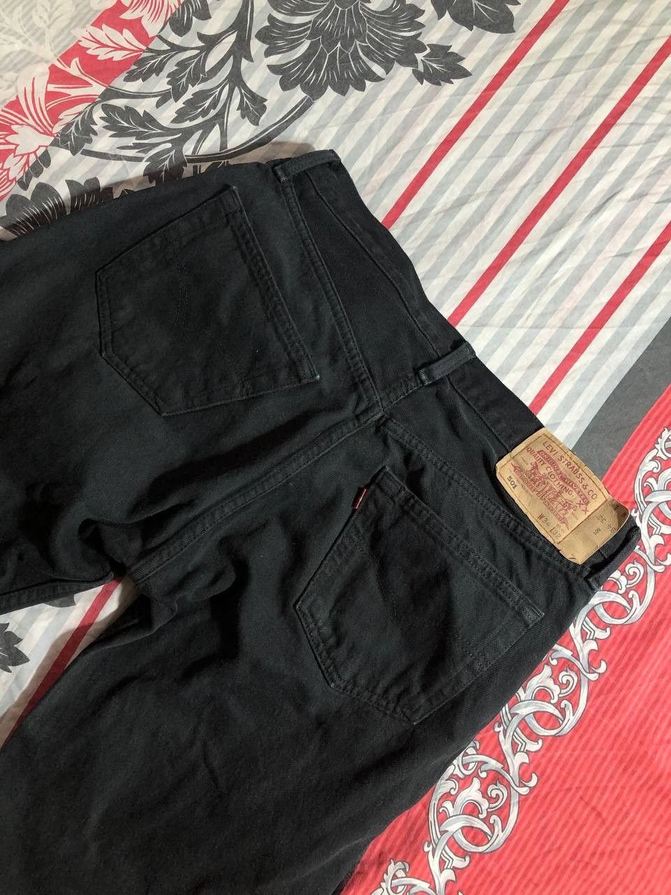 Levi's Vintage 90s Levi’s 501 Boot Cut Made in USA Size US 34 / EU 50 - 9 Thumbnail