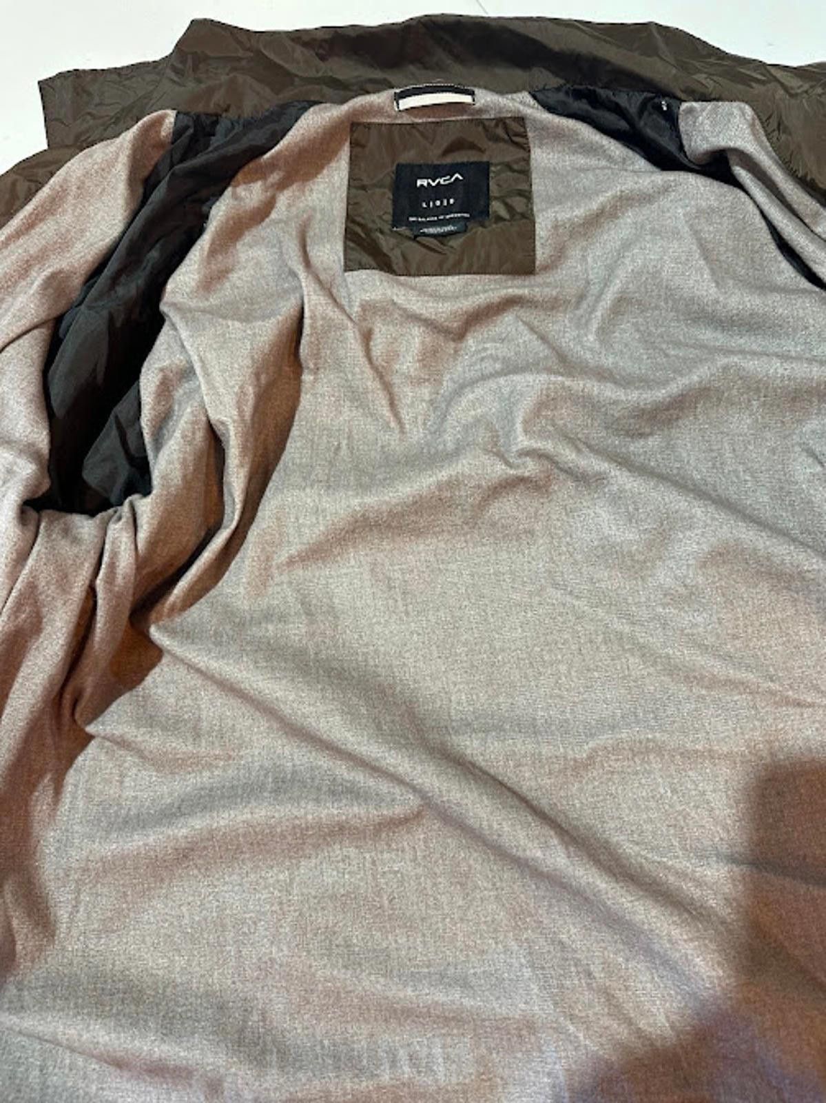 RVCA Graphic Back Coach Jacket Brown