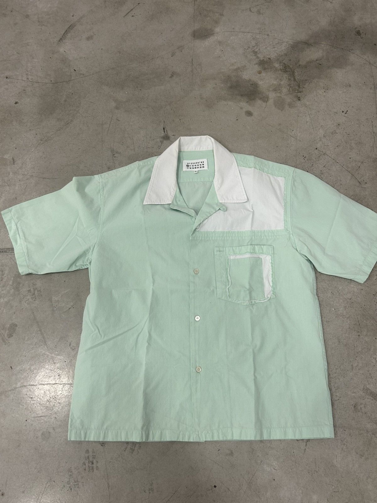 Maison Margiela Margiela SS19 Deconstructed Bowling / Work Shirt Size US M / EU 48-50 / 2 - 3 Thumbnail