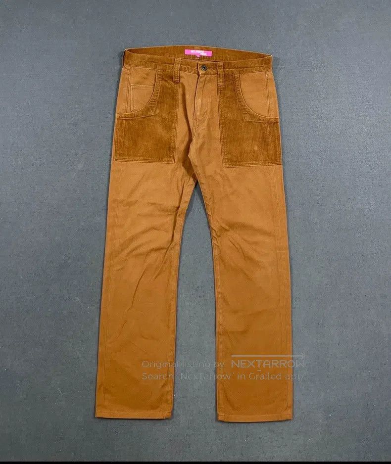 Other Junya Watanabe size M Corduroy Patchwork Casual Pants Size US 27 - 1 Thumbnail
