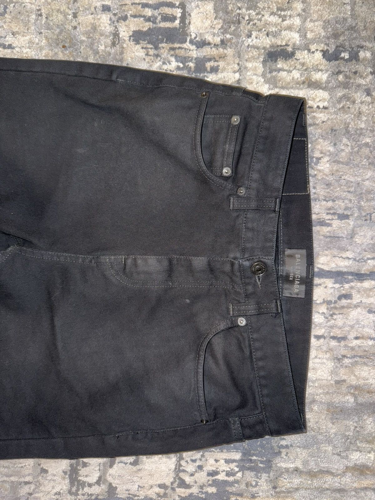 Balenciaga Summer23 Black Flared Bootcut Denim Size US 30 / EU 46 - 2 Thumbnail