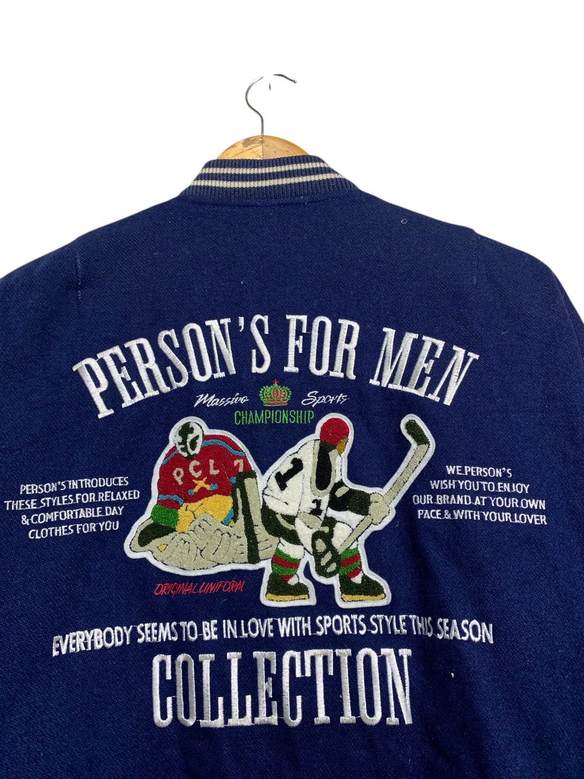PERSON'S 🔥PERSON’S WOOL VARSITY JACKETS Size US L / EU 52-54 / 3 - 4 Thumbnail