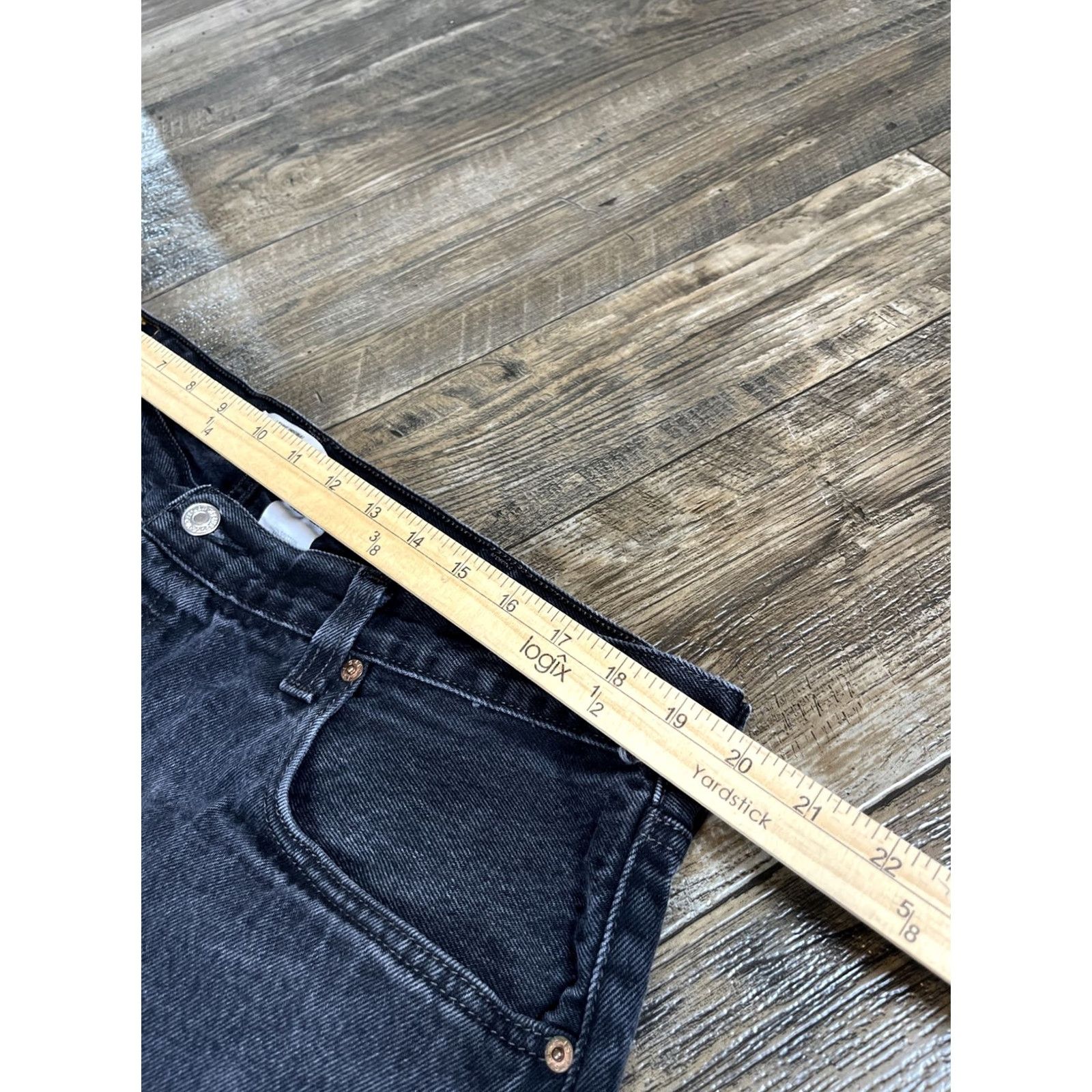 Levi's Levi's 501 Original Jeans Black 40x31 Button Fly Straight Denim Men Shoes? Size US 40 / EU 56 - 4 Thumbnail