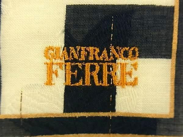 Gianfranco Ferre Gianfranco Navy GIF Handkerchief Size ONE SIZE - 4 Thumbnail