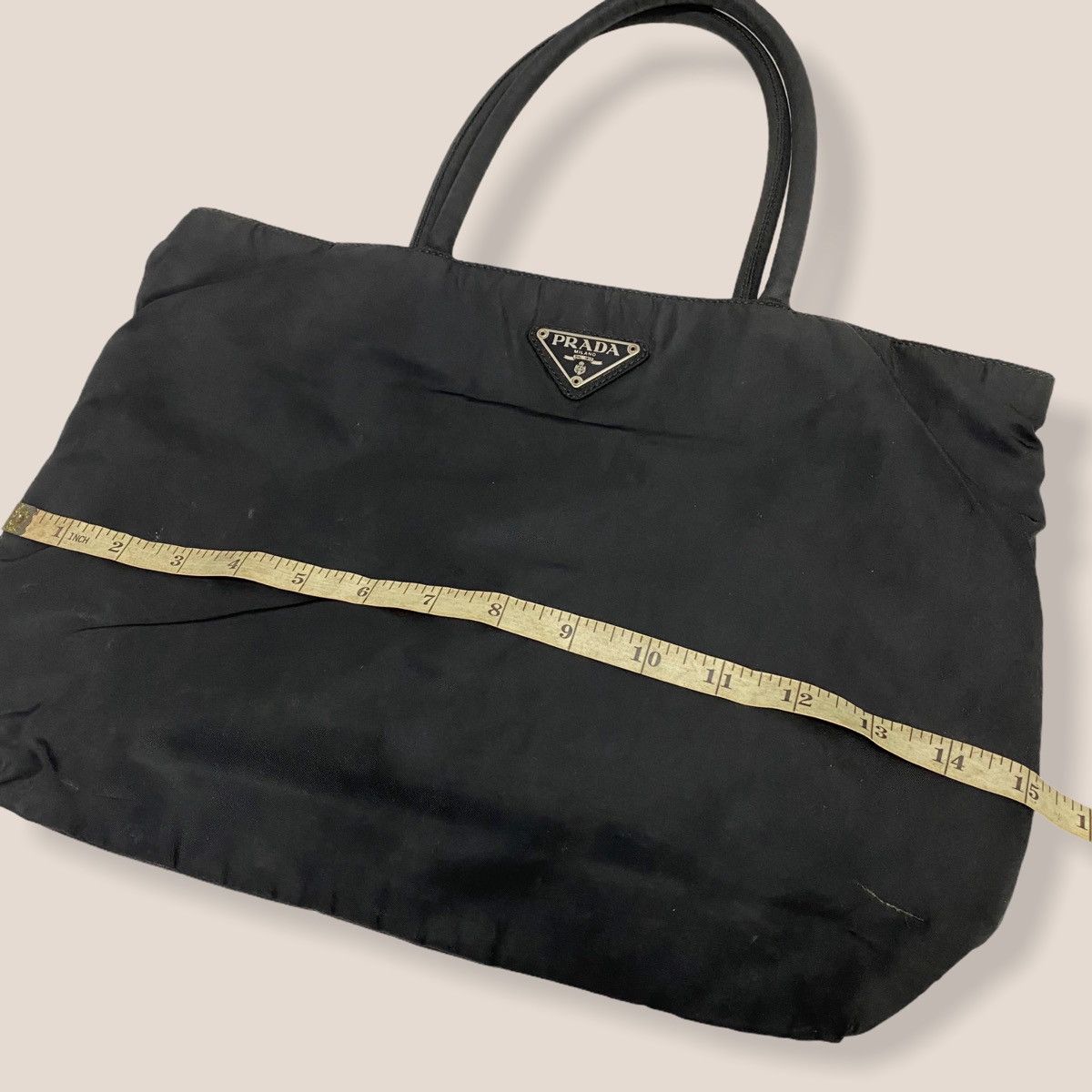 Prada ‼️LASTDROP‼️ AUTHENTIC PRADA MILANO NYLON CARRY HANDBAG Size ONE SIZE - 14 Thumbnail
