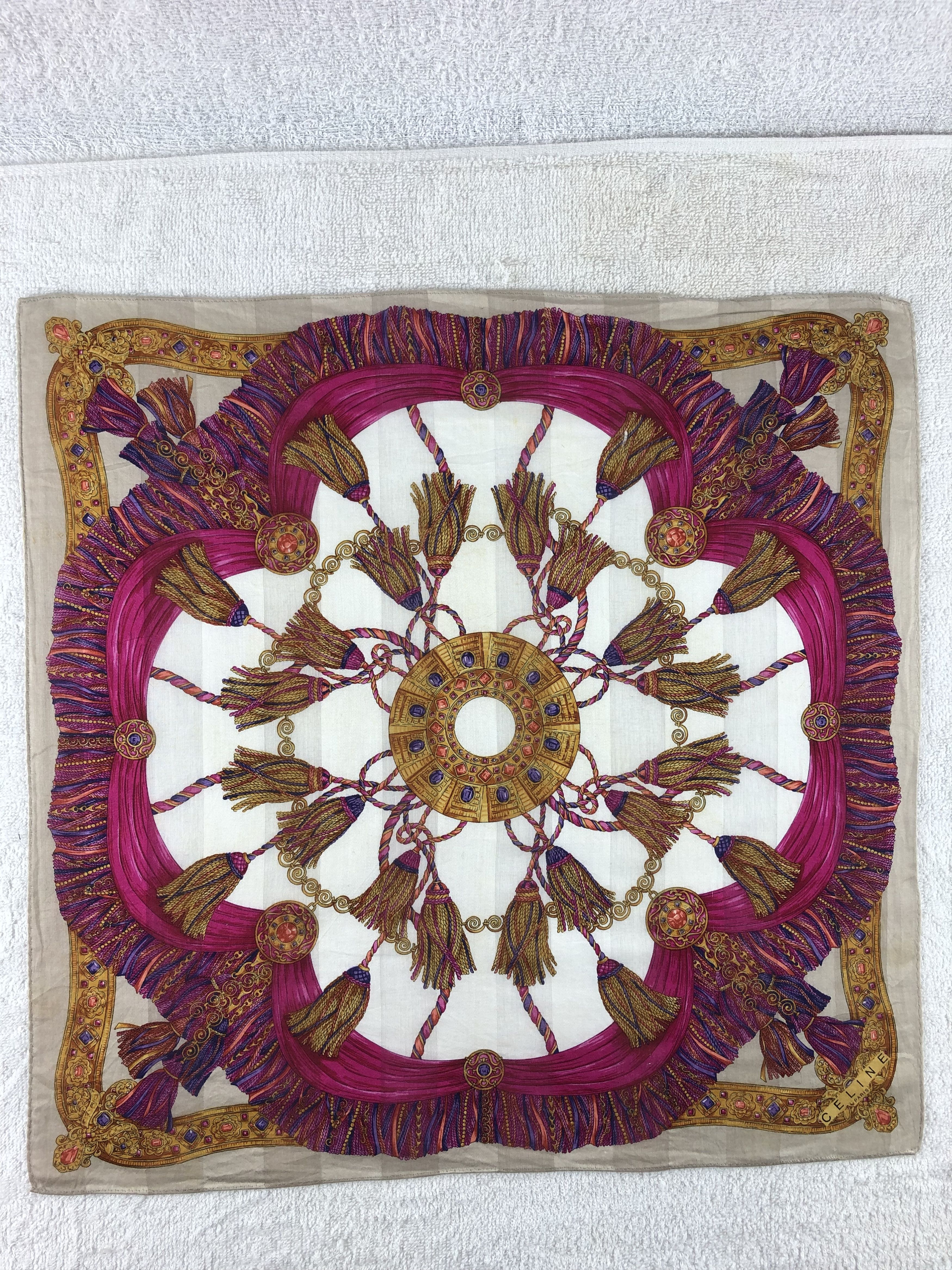 Celine Celine Handkerchief / Bandana / Neckerchief Size ONE SIZE - 3 Thumbnail