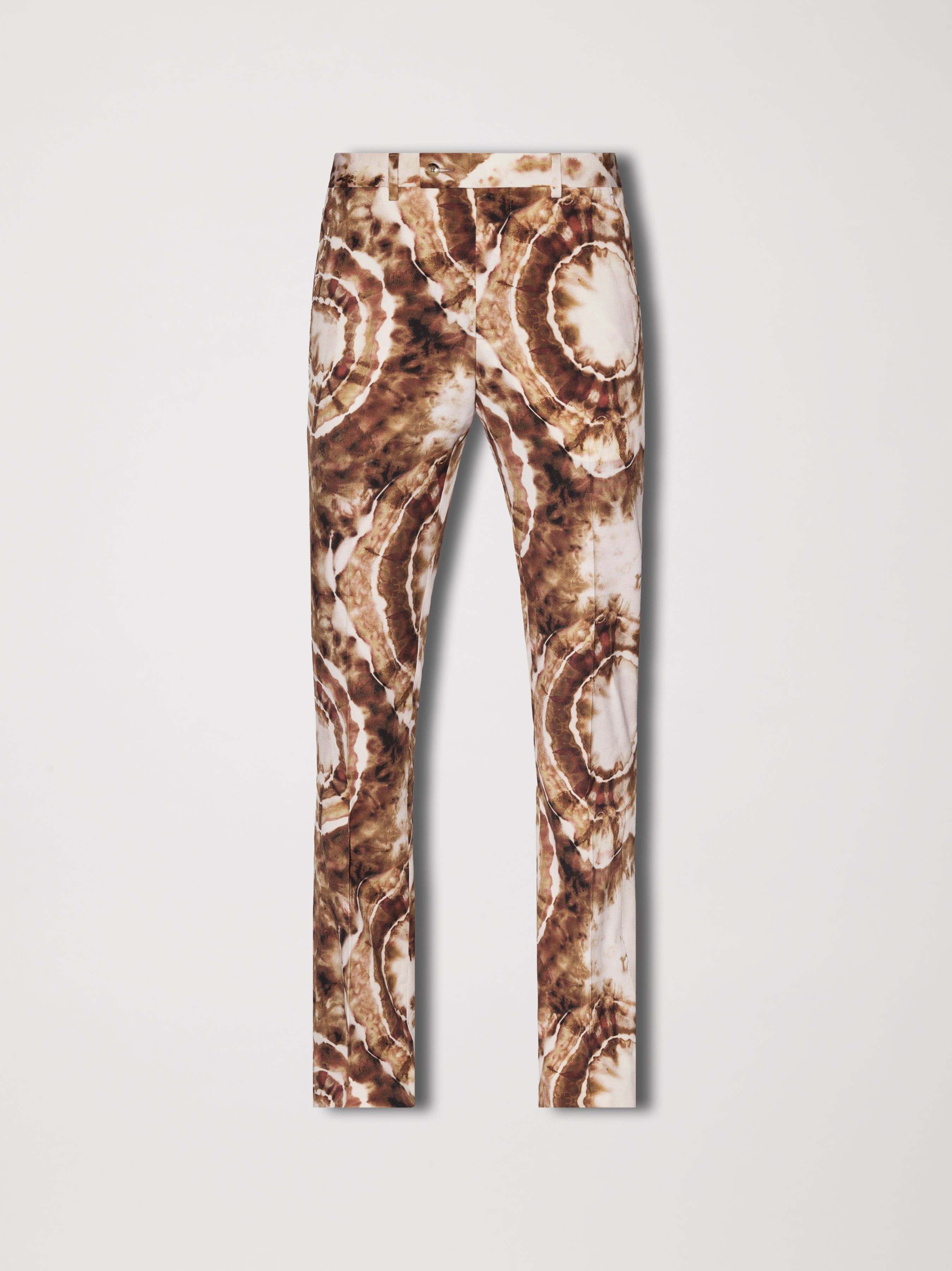 Amiri o1y0525 Casual Pant in Brown/Ivory Size US 30 / EU 46 - 1 Thumbnail