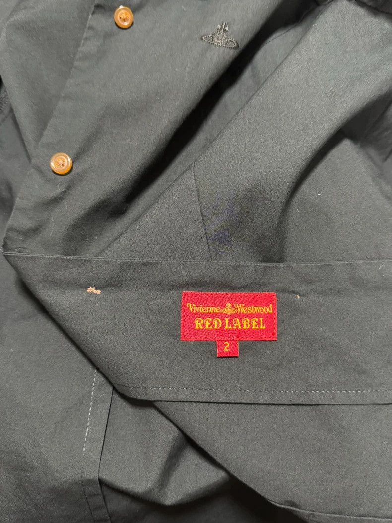 Vivienne Westwood Vivienne Westwood size2 A black shirt with a deformed colla Size M / US 6-8 / IT 42-44 - 7 Thumbnail
