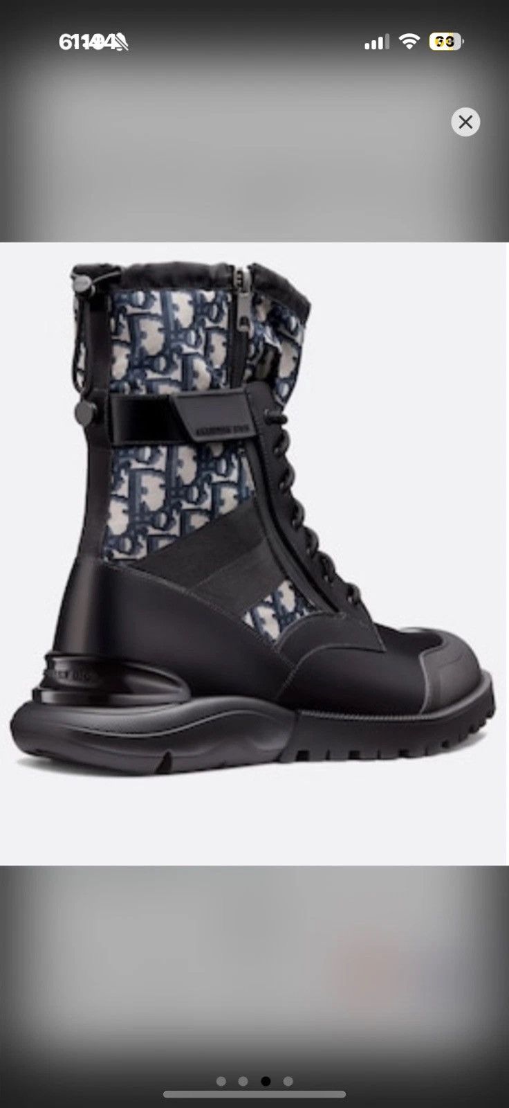 Dior Dior x kim jones oblique boots men’s Size US 10 / EU 43 - 6 Thumbnail