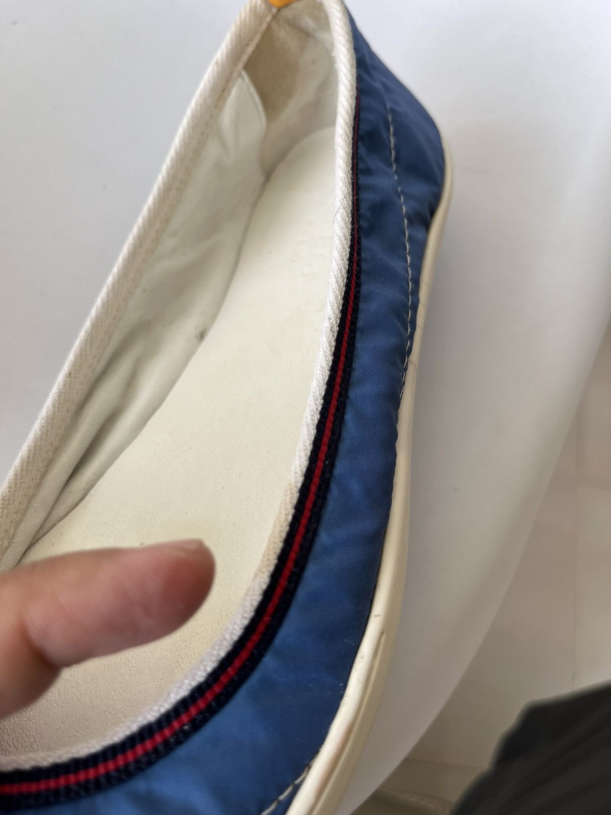 Gucci Gucci Nylon Ballet Flat Size US 5.5 / IT 35.5 - 7 Thumbnail