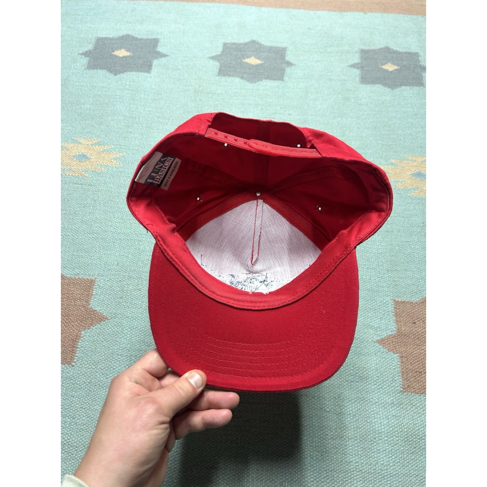DANCER VINTAGE SnapBack Hat Cap Square Dance Embroidered Blue Red Adjustable Mens Size ONE SIZE - 5 Thumbnail