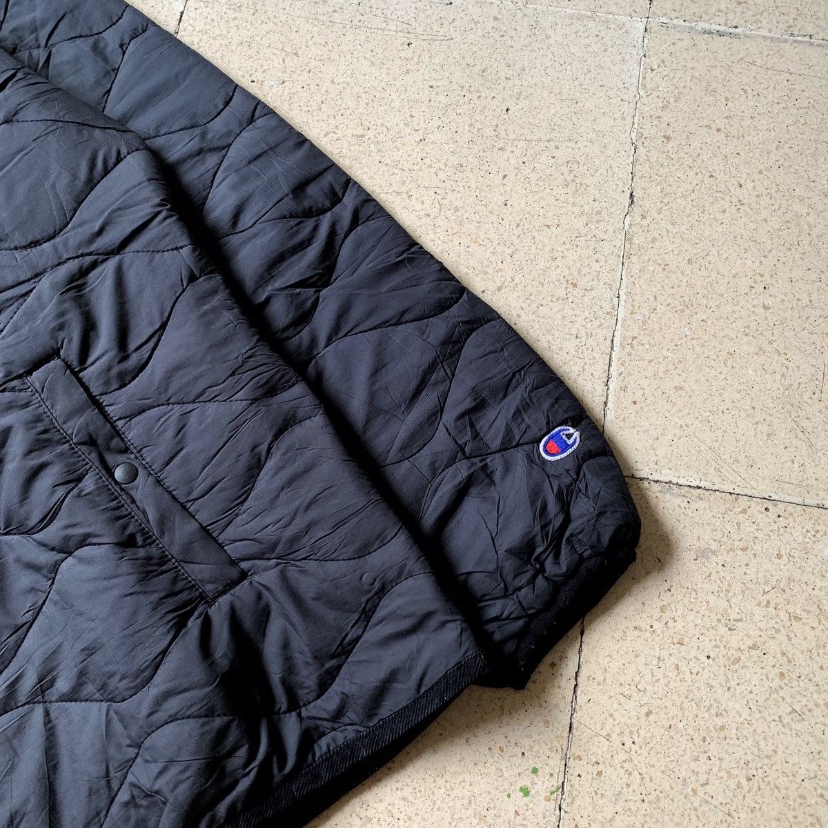 Ne-Net 2000s Ne-net By Issey Miyake Champion Quilted Jacket Size US L / EU 52-54 / 3 - 4 Thumbnail