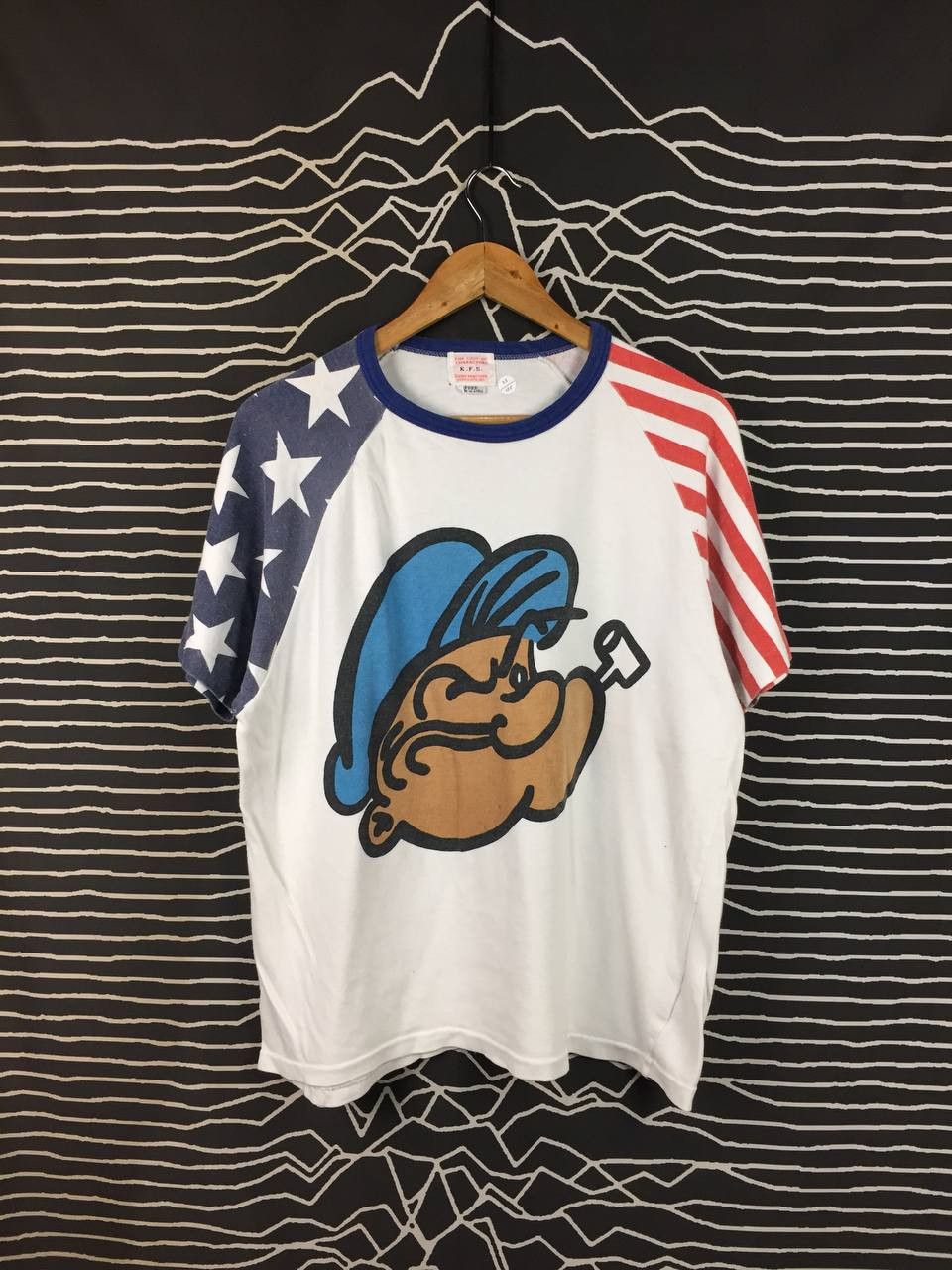 Vintage Vtg Popeye The Sailor Man The Cast of Characters Cartoon Tee Size US XL / EU 56 / 4 - 2 Thumbnail