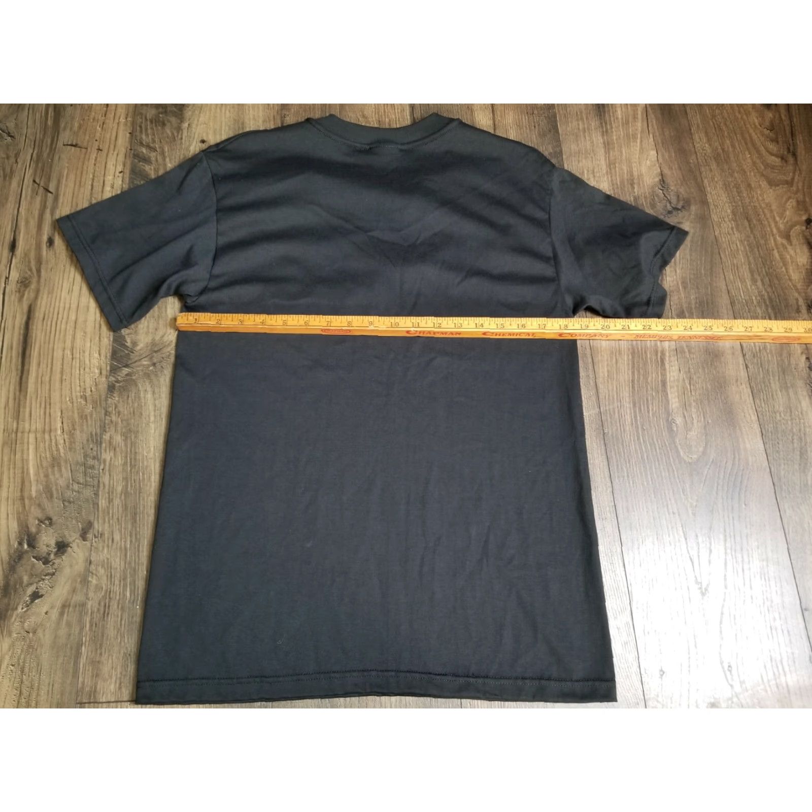 Hanes VINTAGE Hanes Shirt Mens M 1990s Glitter Drip Puff Paint Christmas New Year's Black 90s Mens M Shirt Size M / US 6-8 / IT 42-44 - 2 Thumbnail