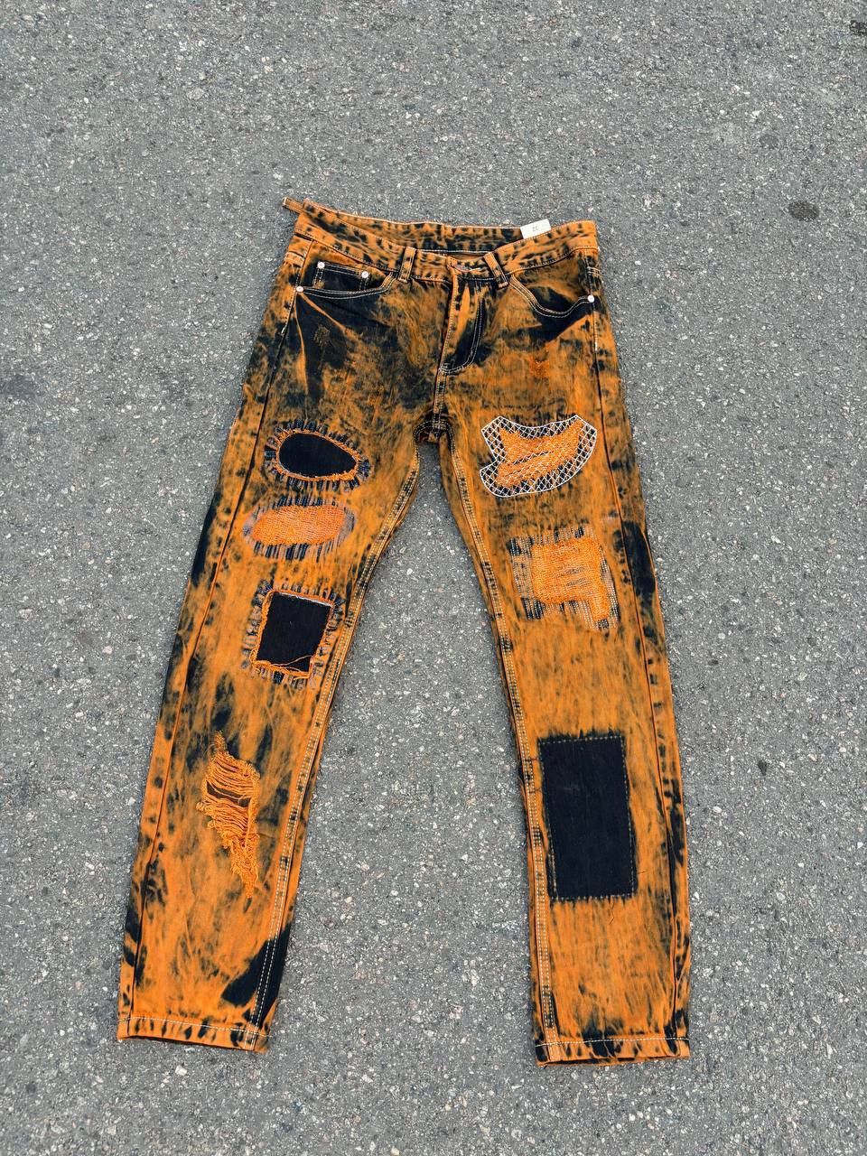 Hysteric Glamour × Japanese Brand Vintage Y2K Archive Acid Wash Distressed Retro Denim Pants Size US 32 / EU 48 - 1 Thumbnail