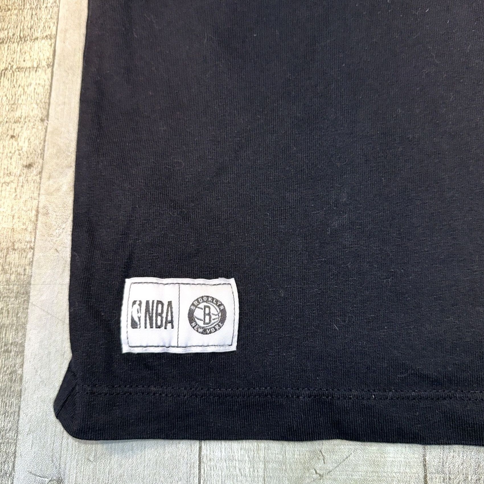 Primark BROOKLYN NETS T-Shirt - Men Medium Black 100% Cotton Short Sleeve Crew Neck Logo NBA Primark Shirt Size US M / EU 48-50 / 2 - 2 Thumbnail