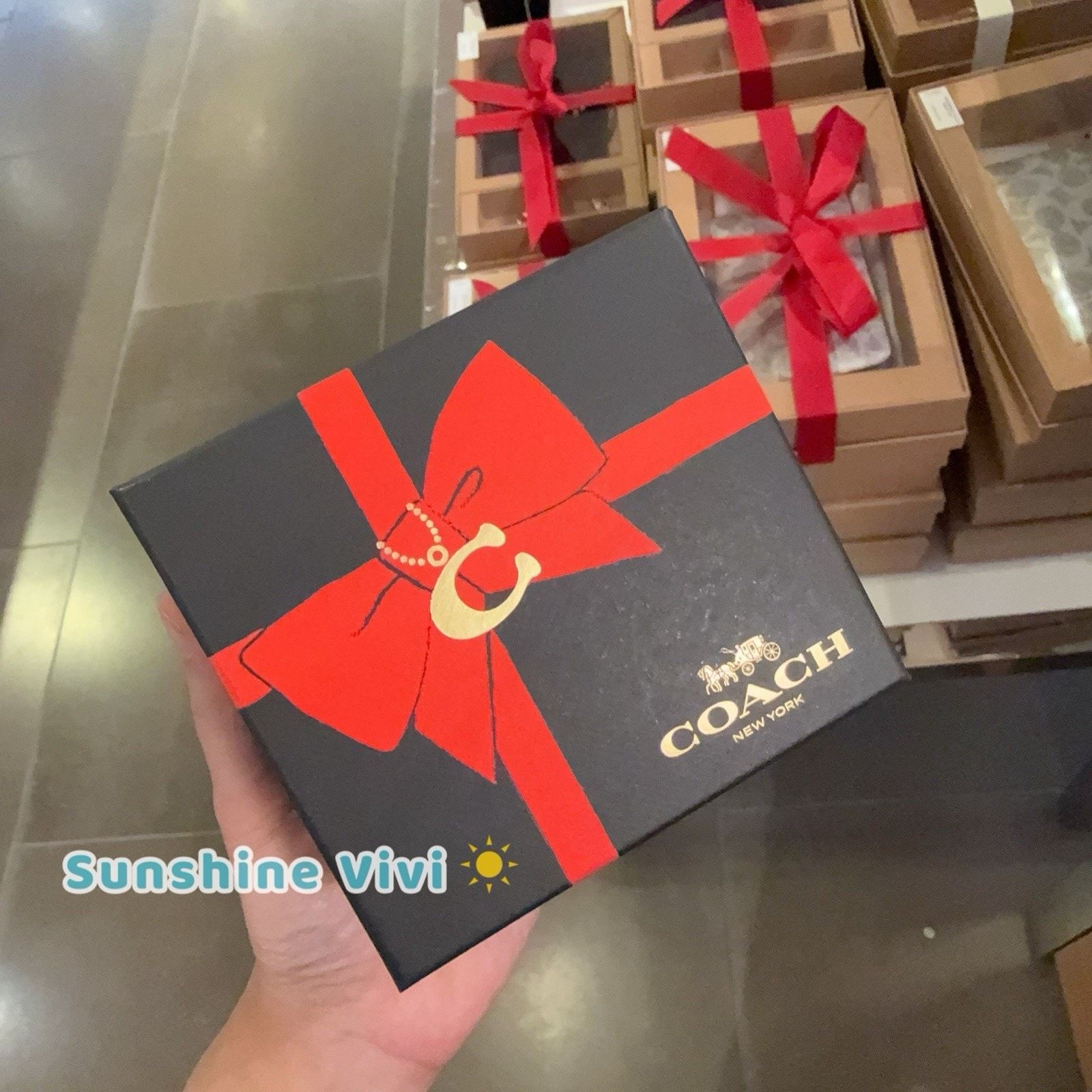 Coach NEW Coach Heart Cherry Bangle Set Gold CCU42 Holiday Gift Size ONE SIZE - 2 Thumbnail