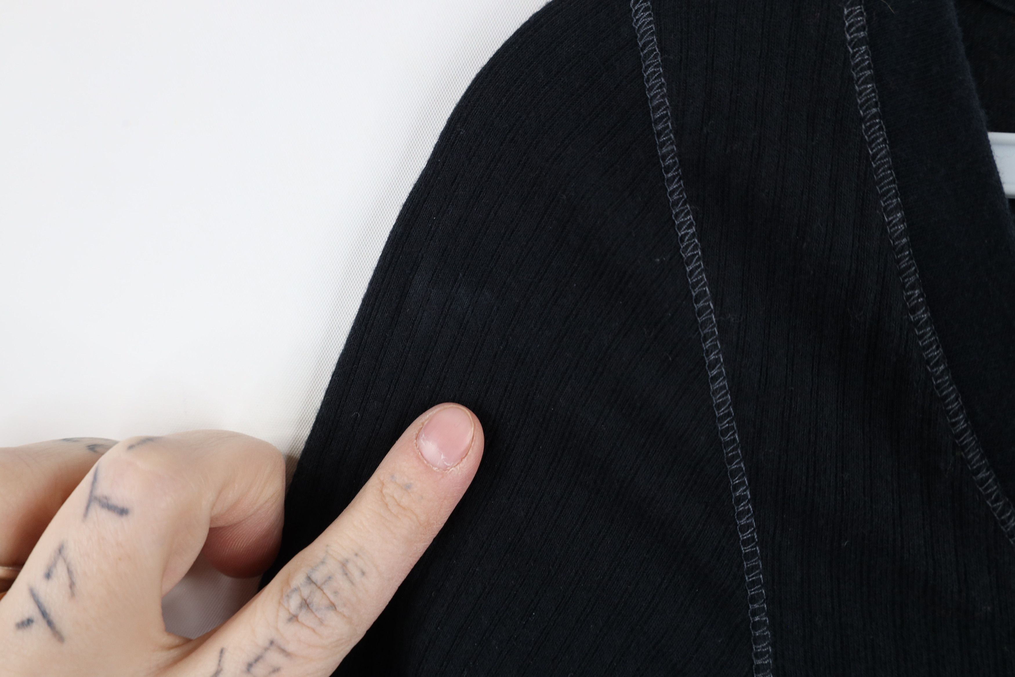 Aeropostale × Vintage Vintage Y2K Aeropostale Thermal Ribbed Knit Henley T-Shirt Size S / US 4 / IT 40 - 5 Thumbnail