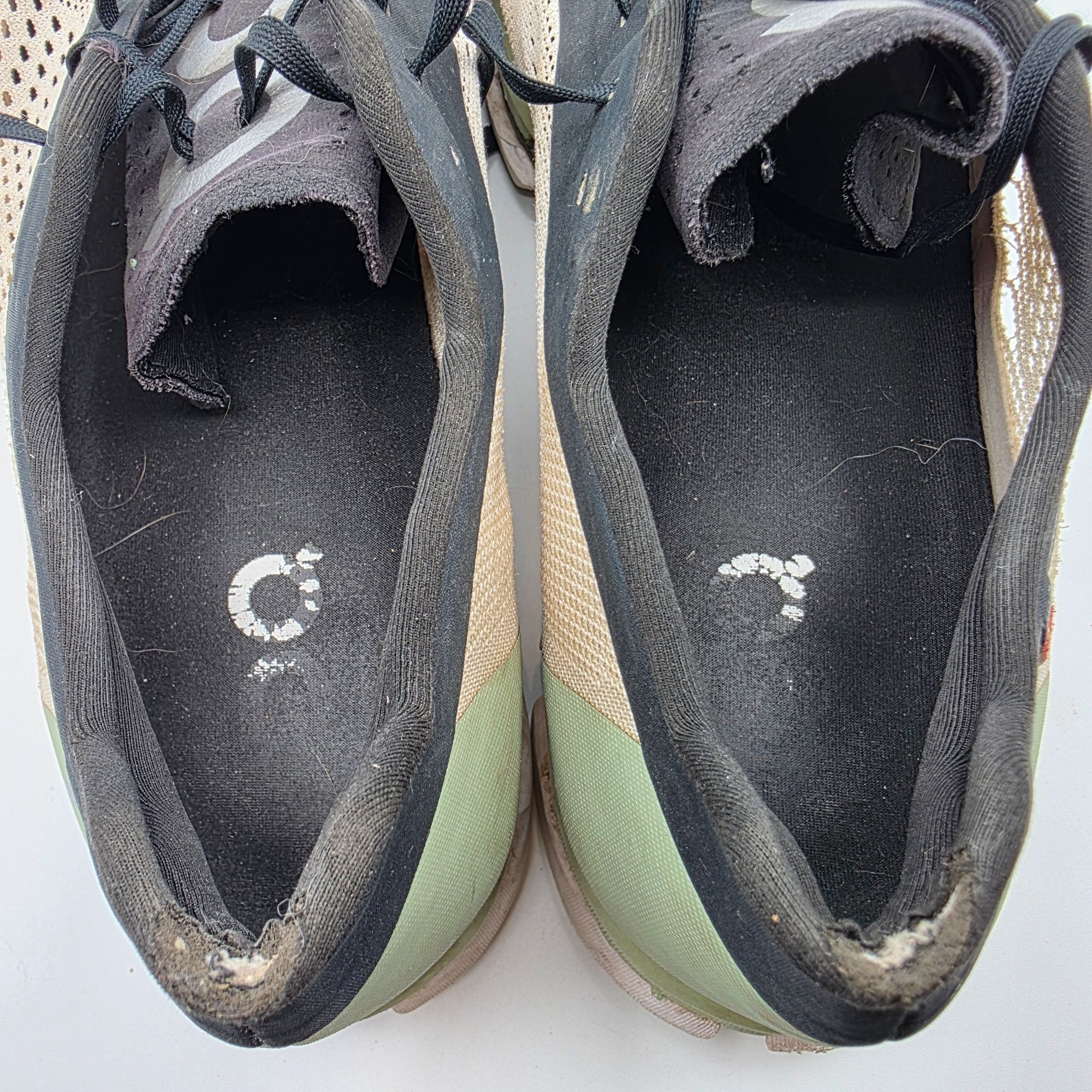 On On Running Cloudboom Mens Size 8 Gray Green Athletic Running Size US 8 / EU 41 - 12 Thumbnail