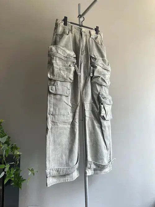 Jean Mizuhara x Ruuko Multi Pocket Cargo Jeans Size US 30 / EU 46 - 6 Thumbnail