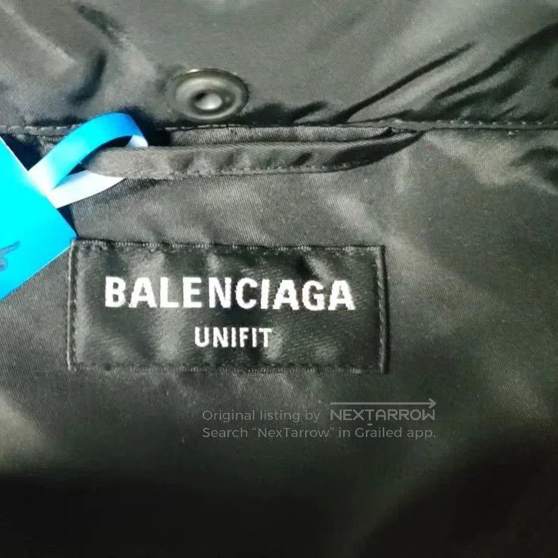Balenciaga Balenciaga Black Logo Zip Jacket. Size US S / EU 44-46 / 1 - 4 Thumbnail
