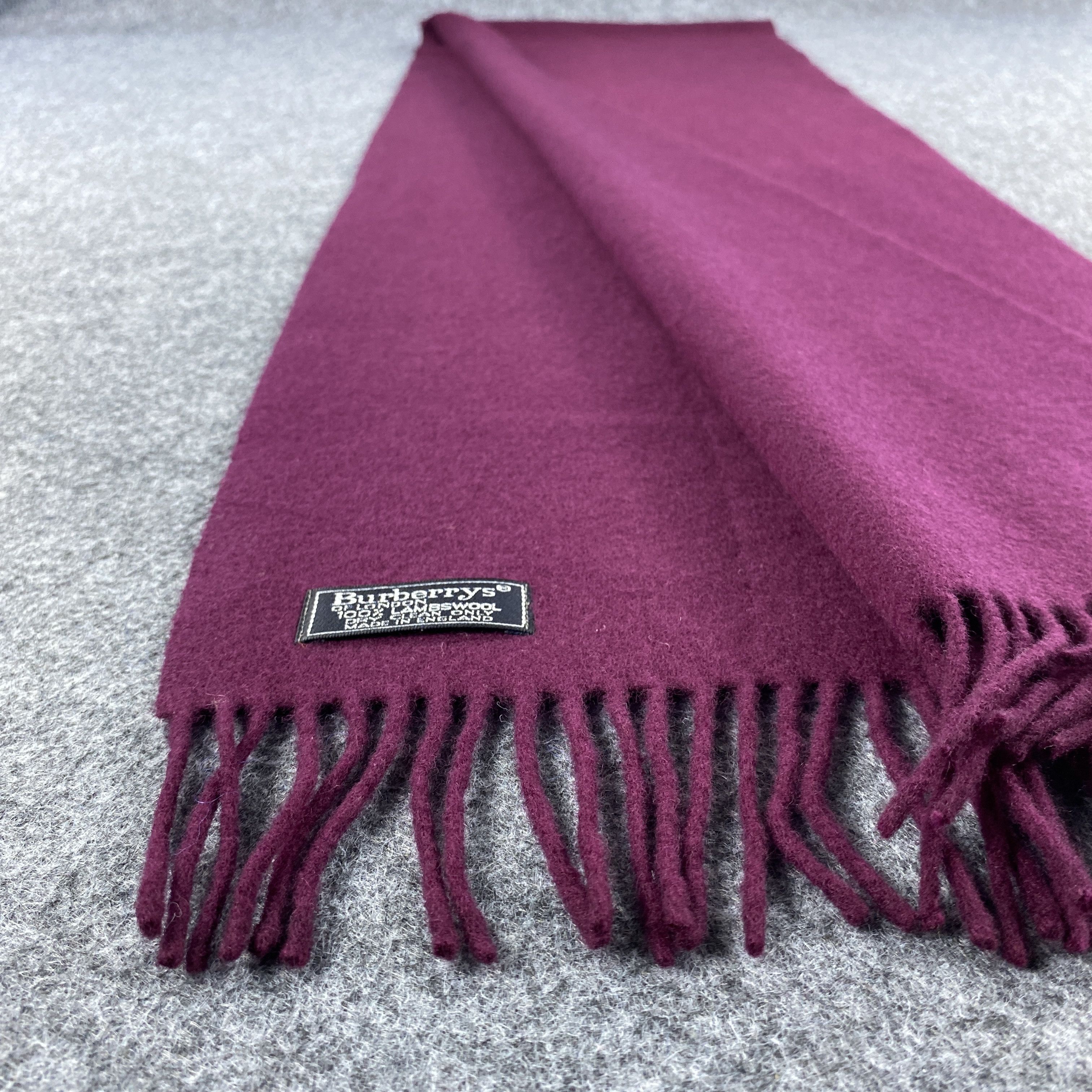 Burberry × Vintage GF10503 Burberry Scarf Neck Wear Muffler Size ONE SIZE - 4 Thumbnail