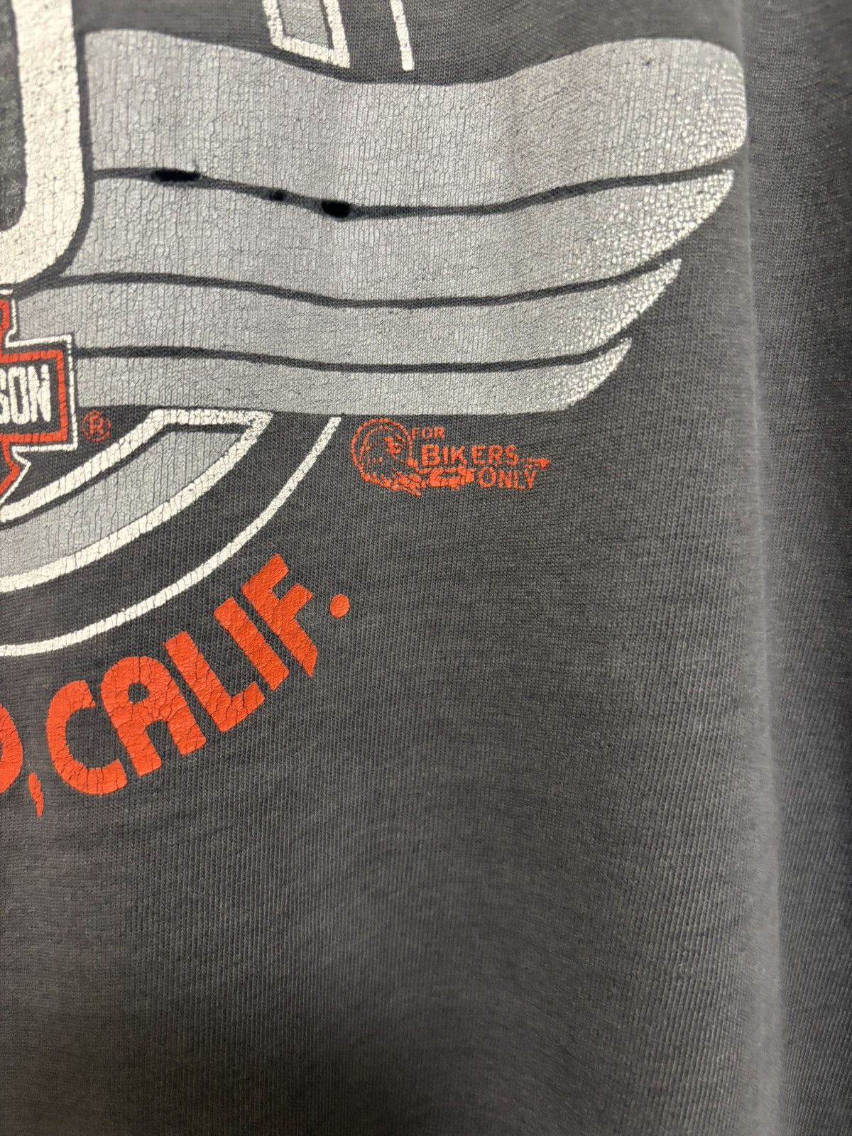 Harley Davidson Vintage 80s Harley-Davidson T-Shirt Size XL Size US XL / EU 56 / 4 - 5 Thumbnail