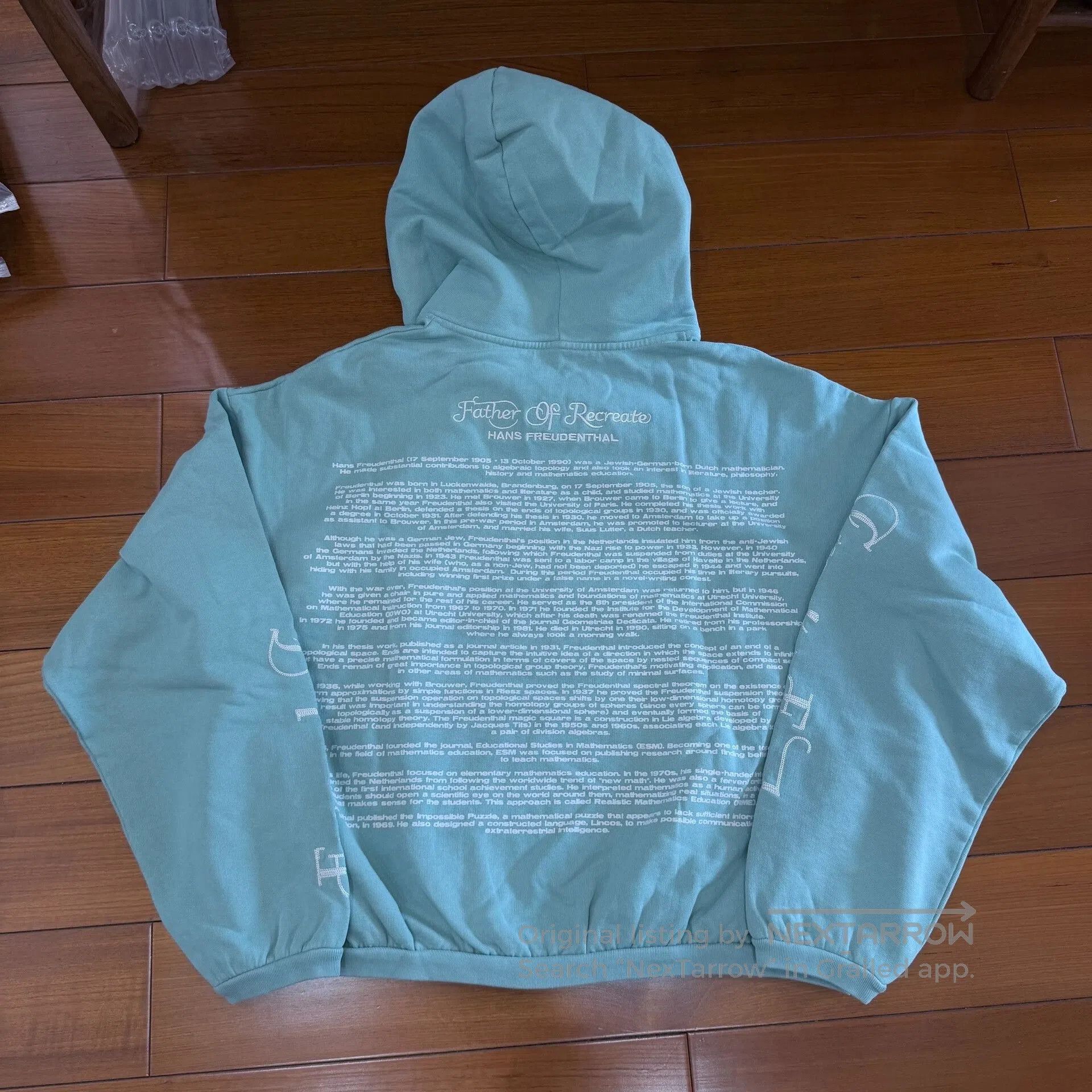 F/CE Mint Green Boxy Hoodie Sweatshirt. Size US L / EU 52-54 / 3 - 2 Thumbnail