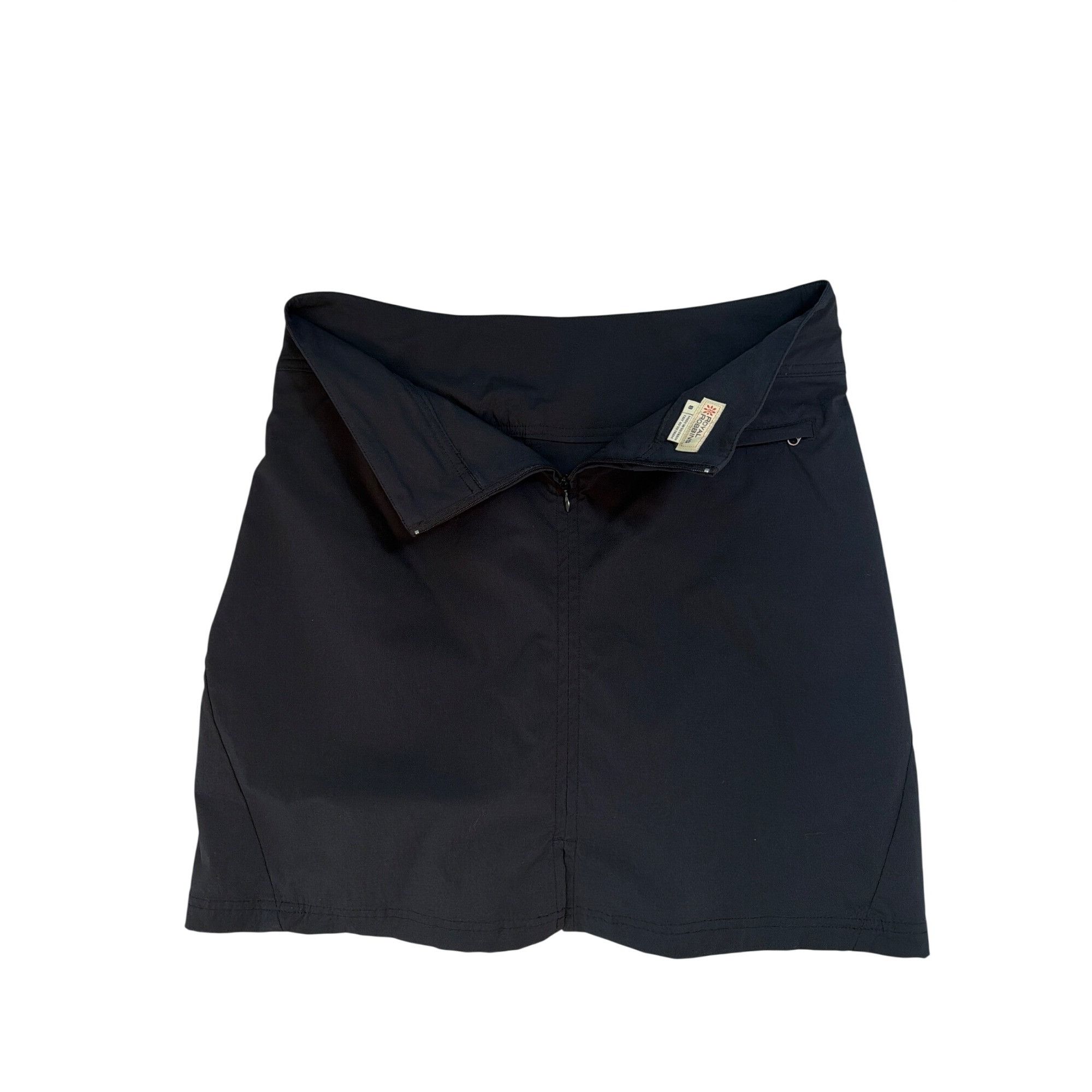 Royal Robbins Royal Robbins Women's 8 Black Nylon Skort, Stretch Zip Pocke Size 30" / US 8 / IT 44 - 7 Thumbnail