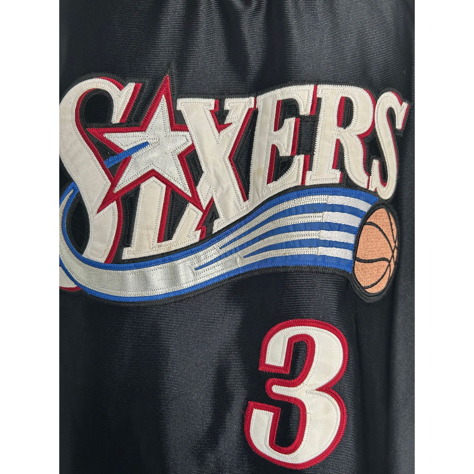 Reebok Iverson 76ers Authentic Reebok Jersey Black Size 56 NBA Size US XXL / EU 58 / 5 - 3 Thumbnail