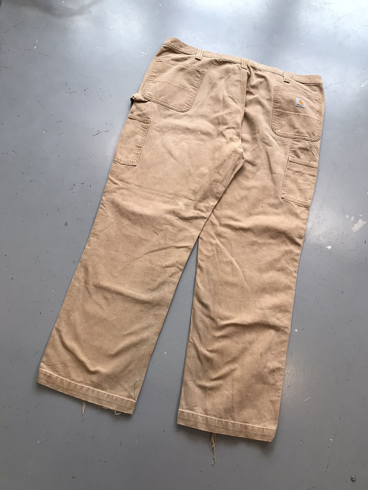 Vintage Carhartt b01 BRN double knee denim