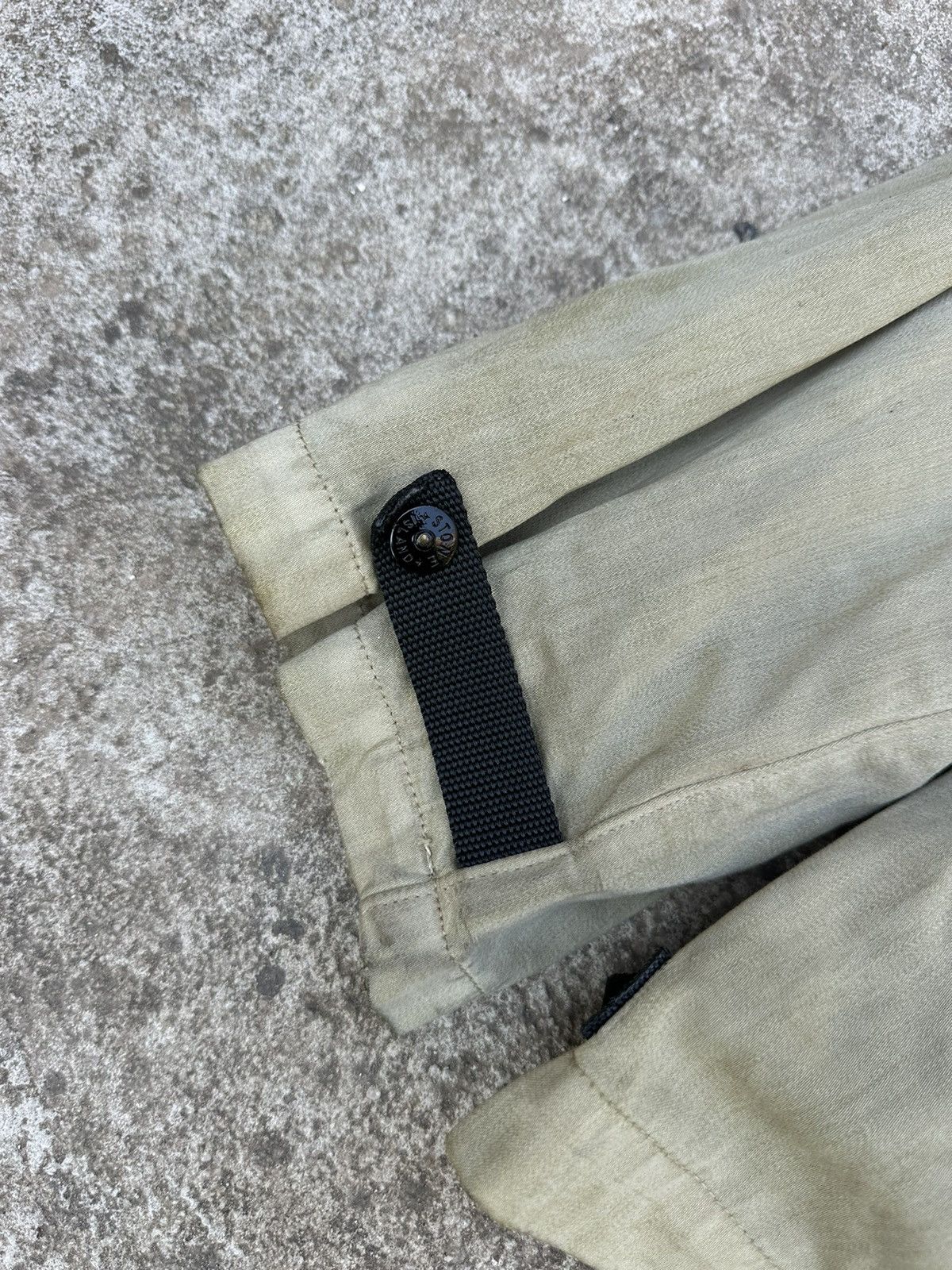 Stone Island × Vintage Stone Island Jacket Vintage 1992 Raso Gommato Size US L / EU 52-54 / 3 - 7 Thumbnail