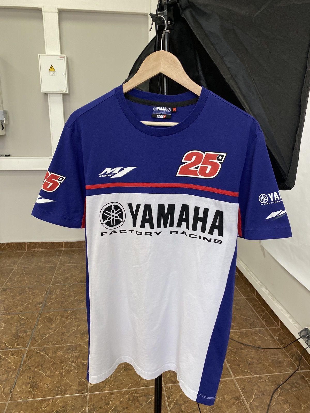 Yamaha Vintage Yamaha Factory Racing Maverick T-Shirt Rare Retro Size US M / EU 48-50 / 2 - 1 Thumbnail