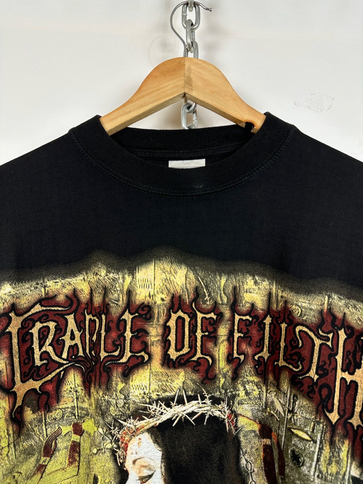Band Tees 1998 Vintage Cradle of Filth Praise The Whore Long Sleeve Size US XL / EU 56 / 4 - 8 Thumbnail