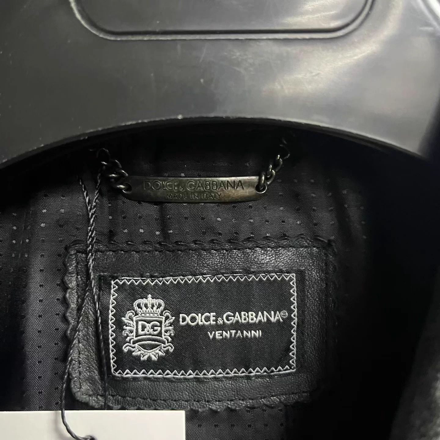 Dolce & Gabbana Dolce & Gabbana Black Lapel Longsleeve Leather Jacket Size US M / EU 48-50 / 2 - 3 Thumbnail