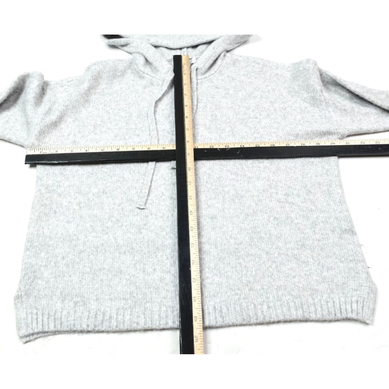 Vintage Adyson Parker Hoodie Sweater Womens XS Gray Long Sleeve Pullover Fleece Casual Size XS / US 0-2 / IT 36-38 - 6 Thumbnail