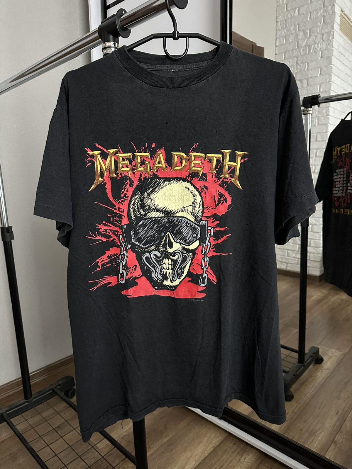 Band Tees × Megadeth × Vintage Megadeth Wake-up Dead Tour 1987