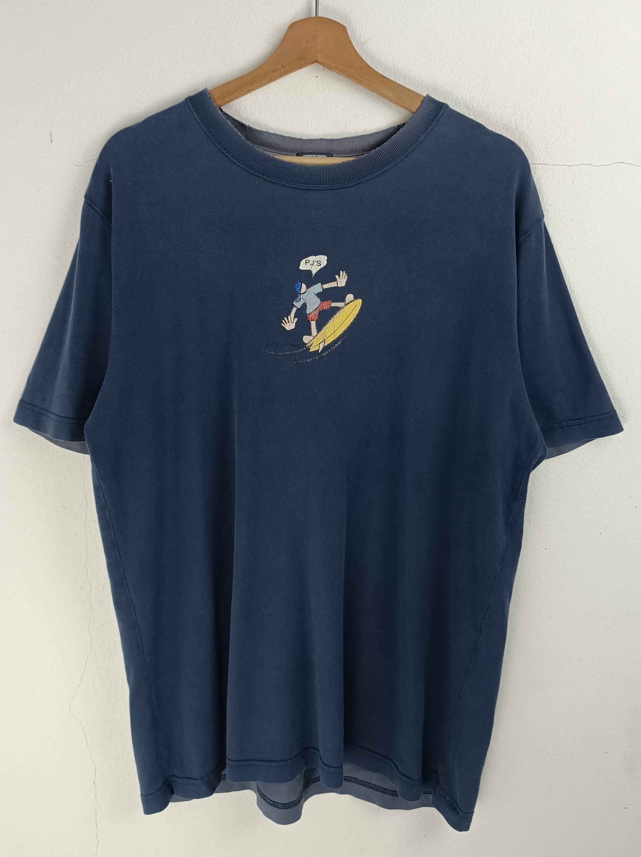 Sun Surf THRASHED FADED VINTAGE 90'S PJ'S SURF TEE beach hawaii Size US L / EU 52-54 / 3 - 3 Thumbnail