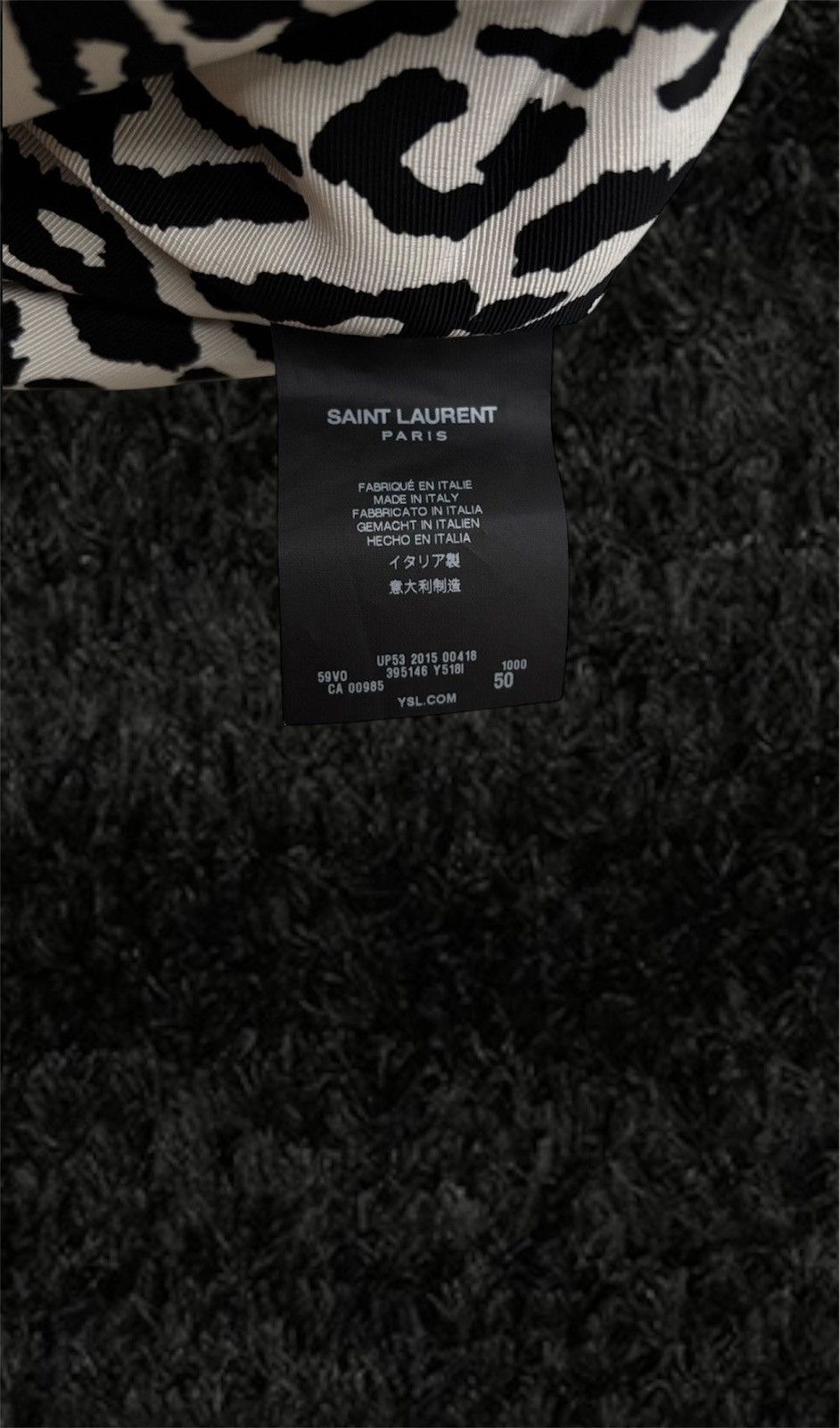 Hedi Slimane FW15 Saint Laurent RUNWAY convertable patent leather jacket Size US S / EU 44-46 / 1 - 5 Thumbnail
