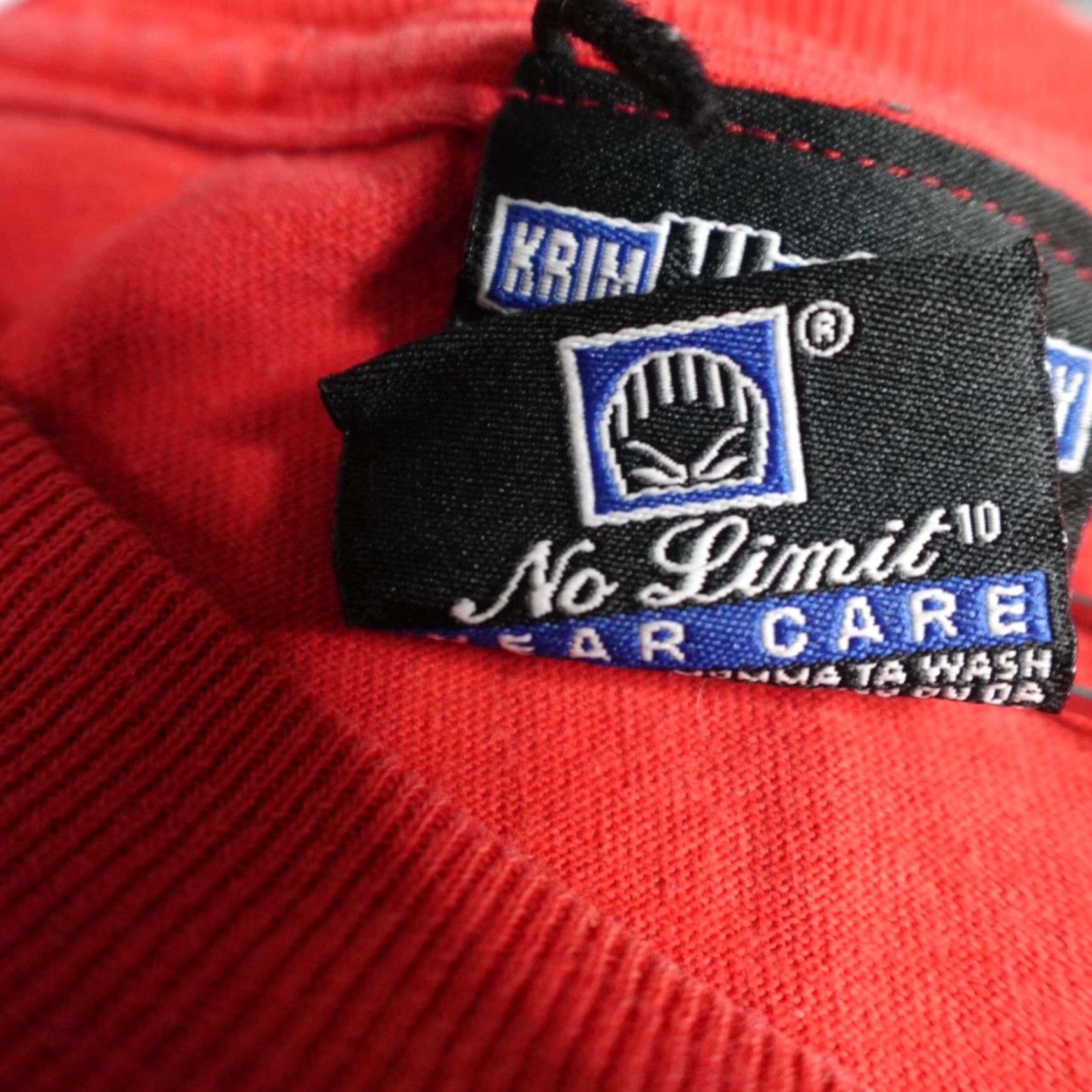 Vintage VINTAGE No Limit T-shirt 3X Red Double-Sided USA T-Shirt Men 3X Red Vintage Rap Criminal Tendency Size US XXL / EU 58 / 5 - 4 Thumbnail