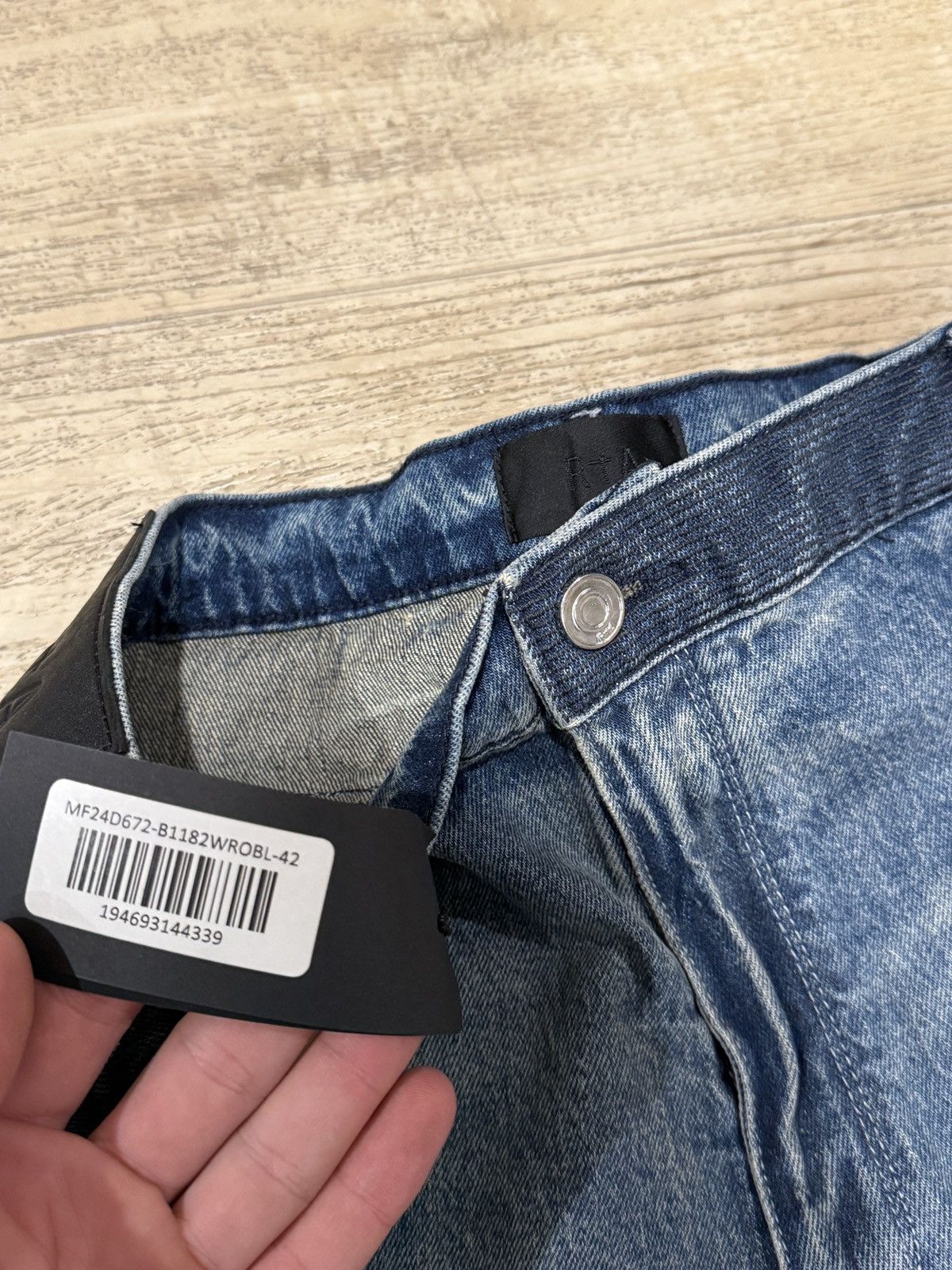 Rta RtA Men’s Denim Jeans Size US 42 / EU 58 - 3 Thumbnail