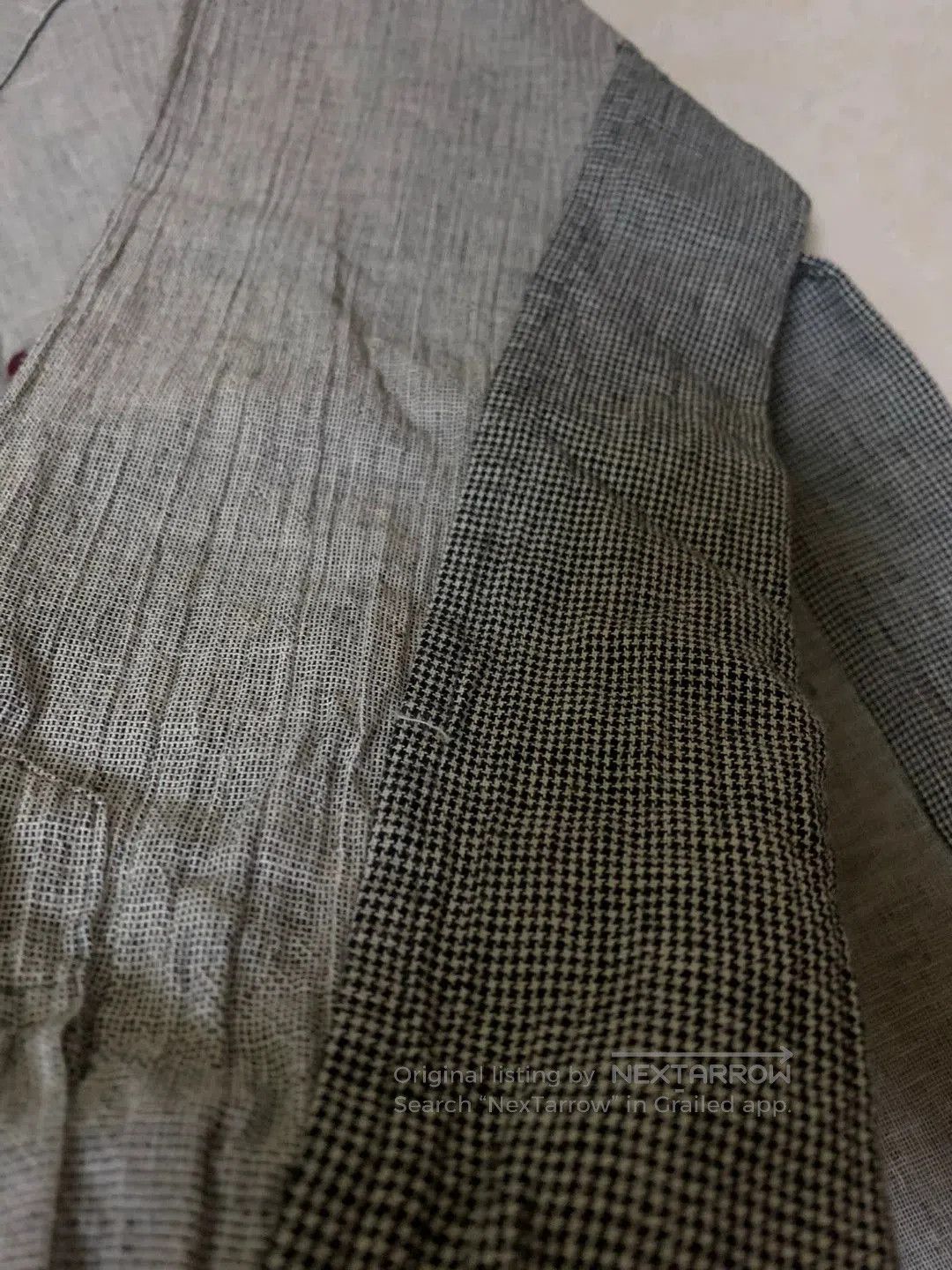Absurd Gladhand Weirdo Long Sleeve Cuban Collar Shirt. Size US M / EU 48-50 / 2 - 5 Thumbnail
