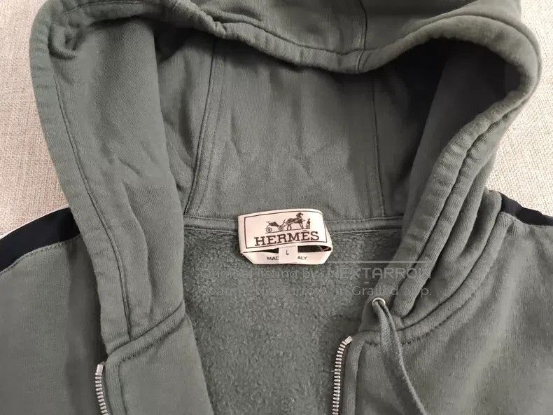 Hermes Hermes Hooded sweatshirt jacket Size US L / EU 52-54 / 3 - 3 Thumbnail
