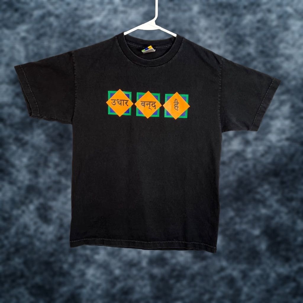 Vintage Bedlam Black Graphic T Shirt Mens Medium Short Sleeve Crew Neck Cotton Size US M / EU 48-50 / 2 - 1 Thumbnail
