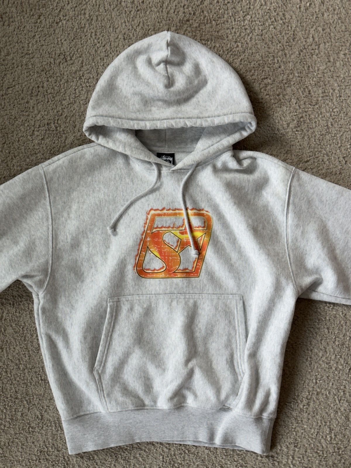 Stussy Stussy Blaze Hoodie ‘Ash Heather’ Size US S / EU 44-46 / 1 - 2 Thumbnail